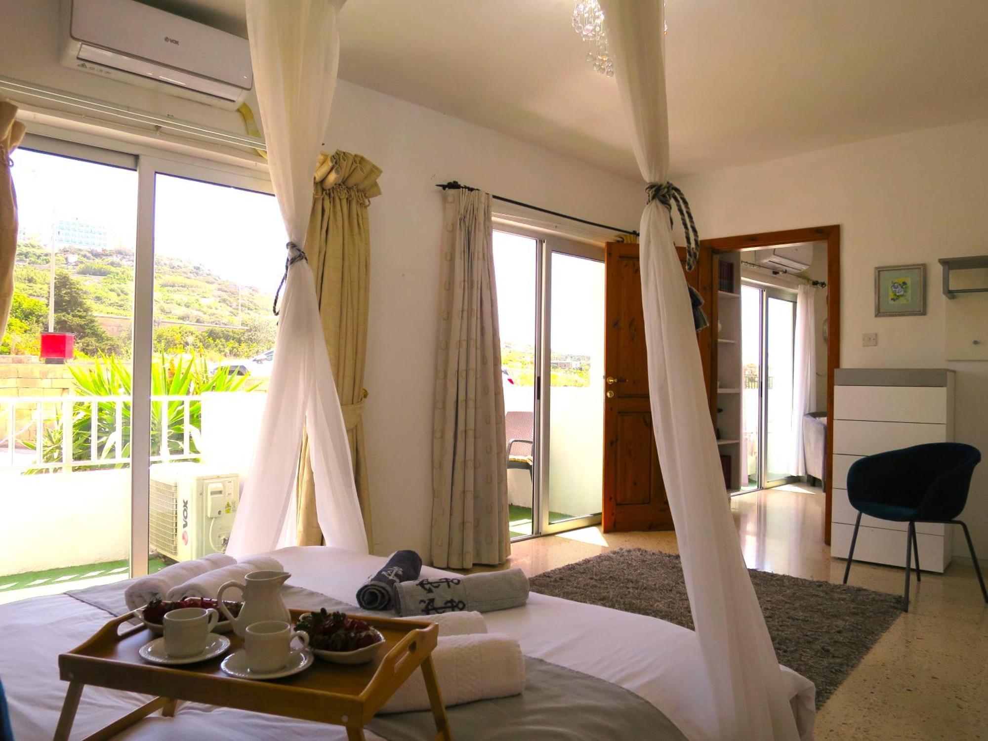 Close To Beach Unique & Cozy Apartment 3 Balconies Country Views 멜리에하 외부 사진